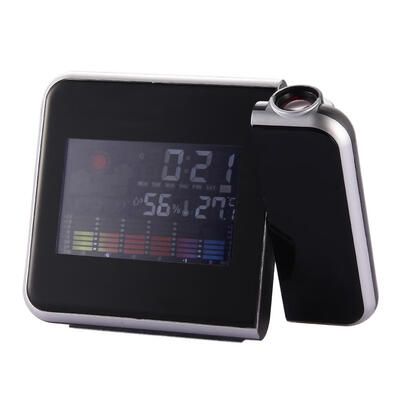 

Digital LCD LED Projector Alarm Clock Weather Station Thermometer Calendar