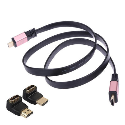 

Ultra High Speed HDMI V20 2160P 4K Cable with 90°270° Adapter