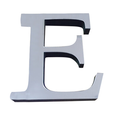 

Siaonvr 26 Letters DIY 3D Mirror Acrylic Wall Sticker Decals Home Decor Wall Art Mural