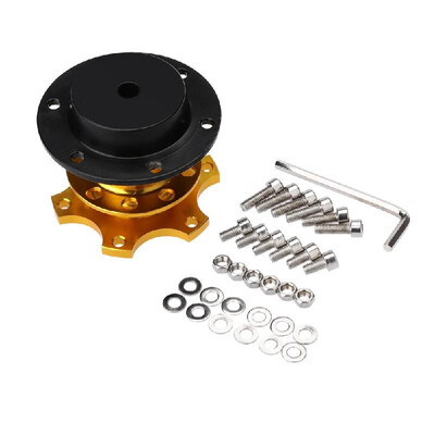 

Steering Wheel Quick Release Boss Snap Off Hub Adapter 6 Hole