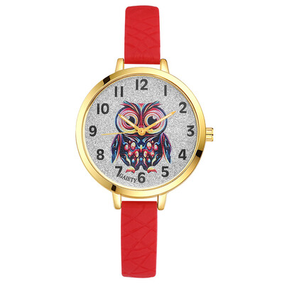 

Owl watch mens quartz watch GAIETY brand fashion watch silicone strap watch
