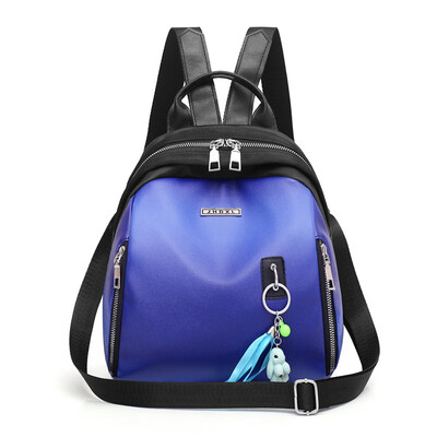 

Small backpack shoulder bag womens new soft skin laser mini ladies diagonal girl dual-purpose personality fresh