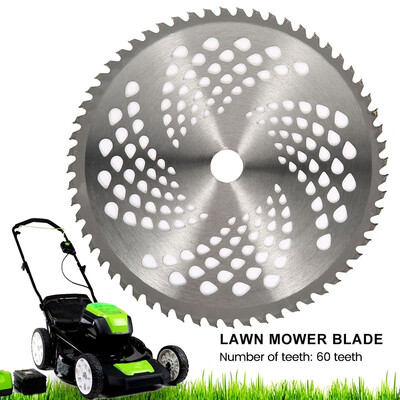 

10inch Circular Saw Blade Hard Steel Trimmer Blade Cutting Blade Grass Cutter Lawn Mower Garden Mower Tools