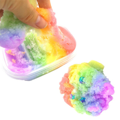

〖Follure〗Beautiful Color Cloud Slime Squishy Putty Scented Stress Kids Snowflake Clay Toy