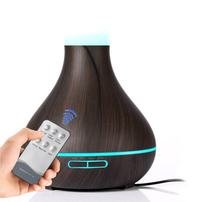 

Gobestart Wood Grain Home Diffuser Ultrasonic Air Humidifier Purifier High Capacity 400ml