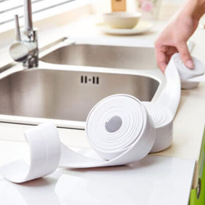 

Bath Wall Sealing StripWaterproof Self-Adhesive Kitchen Caulk Tape Bathroom K