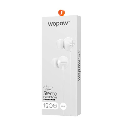 

WOPOW Multi-color Candy Headphone With Microphone In-ear Wired Headphone Silicone Earplug Suitable For Apple Huawei Xiaomi Mobil