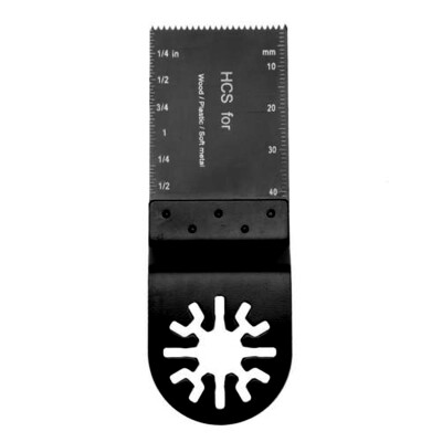 

Oscillating Multifunctional Wood Trimmer Saw Blade Tool HCS32x40mm HCS