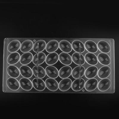 

Greensen Non-stick Chocolate Mold DIY Candy Pudding Mold Little Egg-Shaped Cavities DIY Baking Mold Candy Mold