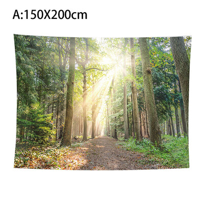 

Toponeto Beautiful Scenery Scene Home Textile Wall Tapestry Home Decor
