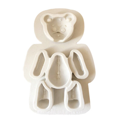 

Cute Bear Fondant Silicone Mold DIY Cake Mold Chocolate Fudge Tool Baking Utensils
