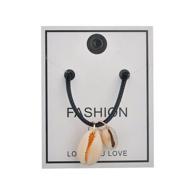 

Bohemian Gold Color White Starfish Conch Shell Pendant Necklace For Women Ocean Beach Choker Necklaces Summer Fashion Jewelry