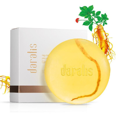 

100g Daralis Ginger Handmade Soap Cleaner Removal Pimple Acne Moisturizing Whitening Body Face Skin Care