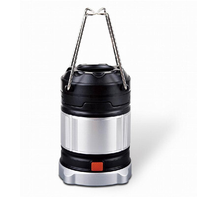 

185 Lumens Outdoor Portable Water Resistant Camping Lantern Multifunctional Rechargeable Emergency Light Lamp with USB Hook