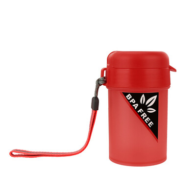 

Siaonvr Portable Sports Water Bottle Plastic Water Cup Creative Kettle Drink Travel Cup