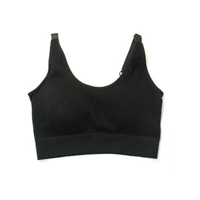 

Women Bra Adjustable Seamless Breathable Push Up Leisure Outdoor Underwear Full Cup Solid Color