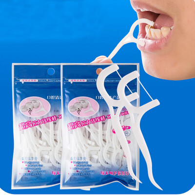 

〖Follure〗Healthy Dental Teeth Floss Flosser Flossing Brush Toothpick Teeth Cleaning