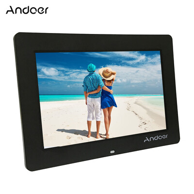 

Andoer 13" Wide Screen HD LED Digital Picture Frame Digital Album High Resolution 1366768 Electronic Photo Frame with Remote Cont