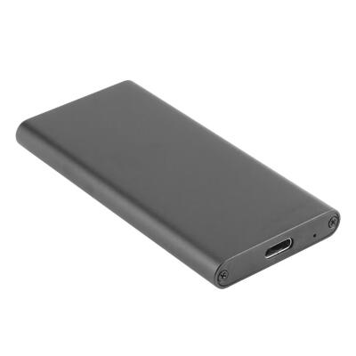 

Aluminum HDD Box USB31 Type-C to MSATA SSD External Enclosure Hard Disk