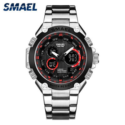 

SMAEL 1363 30m Waterproof Digital Wristwatch Mens Sports Quartz Watch With Calendar Display