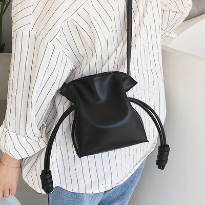 

French small bag foreign leisure bucket bag handbags new 2019 Messenger bag female wild ins shoulder bag