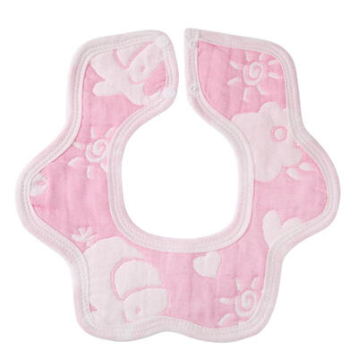 

Cute Infant Baby Bibs Gauze Towel 360 Degree Rotation Baby Feeding Towel
