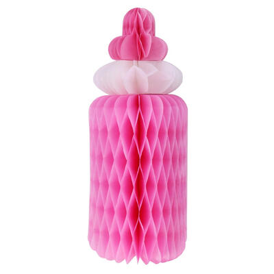 

Cute Honeycomb Nursing Bottle Ball Baby Shower Birthday Party Paper Decor