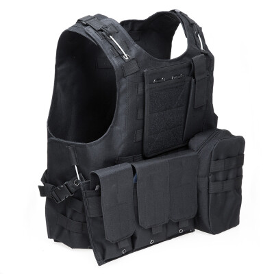 

Outlife Tactical Military Swat Field Battle Airsoft Molle Combat Assault Plate Carrier Vest