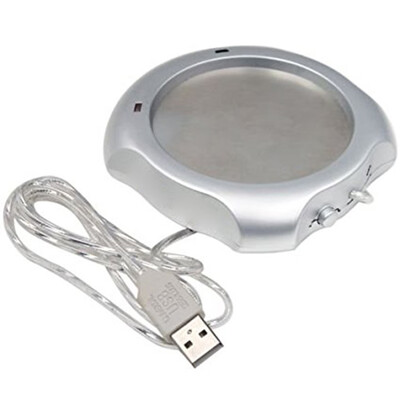 

CoffeeTeaCupMug Warmer Heater Pad Office Home USB Hub for PC Laptop