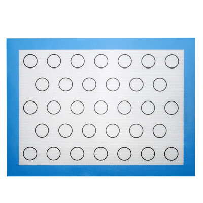 

3cm Diameter Circle Printing Silicone Pad Microwave Baking Insulation Mat