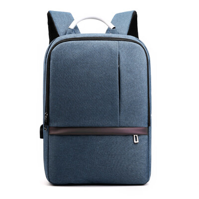 

Backpack business casual office computer bag USB charging large capacity travel simple leisure tide backpack