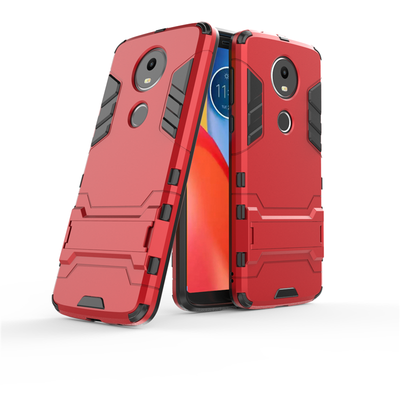 

Goowiiz Phone Case For Motorola Moto E5 EuropeanE5 Plus European Armor PCTPU Silicone Hard Bracket Double Protection