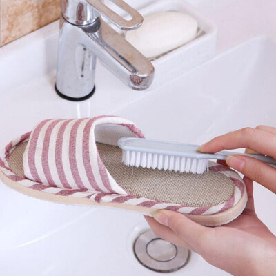 

Toponeto Soft Wool Shoes Brush Laundry Brush Shoes Household Plastic Cleaning Brush