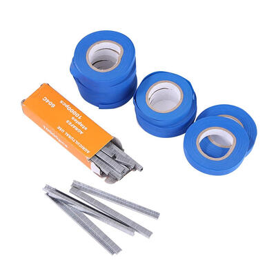 

Plant Tapetool Tapener Tying Machine Accessories 10 Roll Tape1 Box Nails