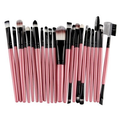 

Toponeto 22PcsSet Makeup Brush Tools Make-up Toiletry Kit Wool Make Up BK