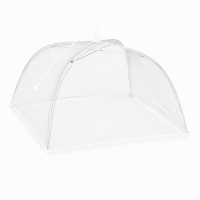 

Siaonvr 1 Large Pop-Up Mesh Screen Protect Food Cover Tent Dome Net Umbrella Picnic