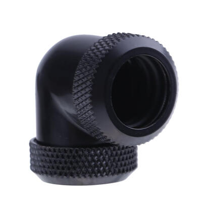 

14mm OD G14 Inner Thread 90 Degree Tube Connector for PC Water Cooling