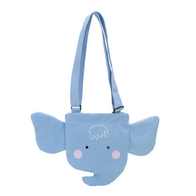 

Cute Canvas Shoulder Handbags Kids Girls Animal Pattern Small Satchel Bags