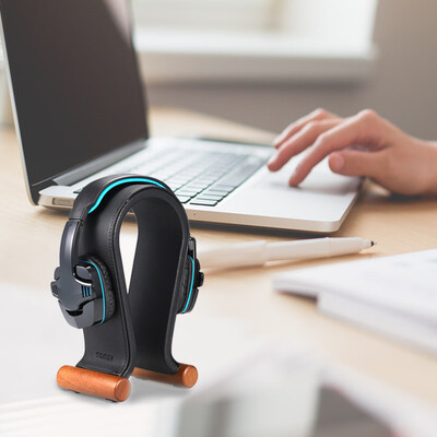 

Samdi Leather Headphone Stand Universal Gaming Headset Holder Headphone Support