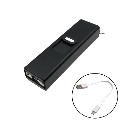 

Car Accessories Keychain Mini Stun Flashlight LED Flashlight Female Womens Rechargeable Self-defensive Yourself Electric Shock To