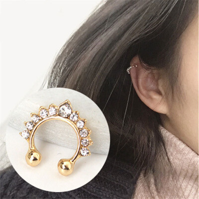 

EK913 New Fashion Simulated Pearls Stud Earrings For Women Wedding Girl Fashion Jewelry Sweet Crystal Brincos Bijoux Pendientes