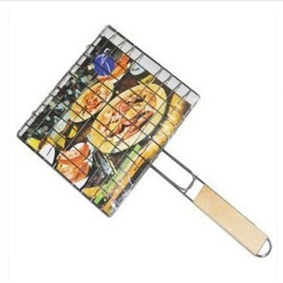 

High Quality Non-stick Stainless Steel Barbecue Tools Meat Shelf Barbecue Net Outdoor Barbecue Grill Tools Kitchen Accessories