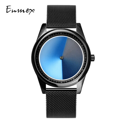 

Enmex Cool Fashion Watch Stereo Gradual Discoloration Vortex Glaring Color Creative Mens Watch