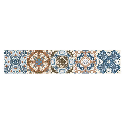

European Retro Tiles Wall Stickers Self-adhesive Decal for Bedroom Decor
