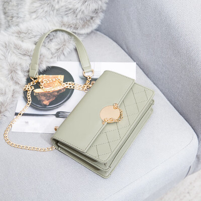 

French minority women 2019 advanced foreign gas small square bag with one shoulder oblique satchel ins girl bag