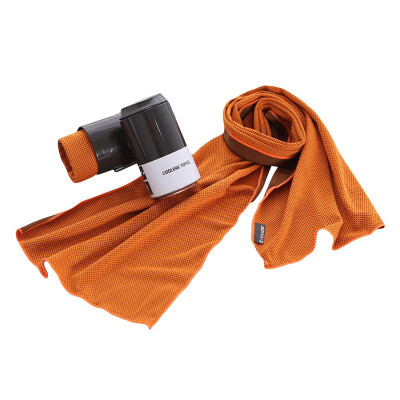 

Microfiber Cooling Fitness Towel With Bottle Container Sports Towels Instant Sweat Relief Gym Yoga Pilates Golf Swimming Towel