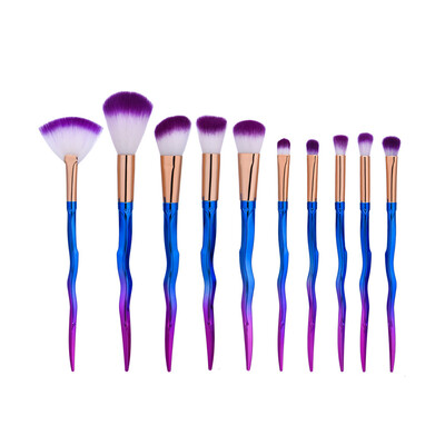 

〖Follure〗10Pcs Blending Pencil Foundation Eye shadow Makeup Brushes Eyeliner Brush