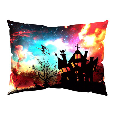 

12 Pattern New Halloween Pillow Cases Rectangle Linen Sofa Pumpkin Ghosts Throw Cushion Cove Home Decor 50X30Cm