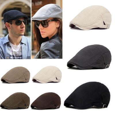 

Hat Berets Cap Golf Driving Sun Flat Cabbie Newsboy Men Women Cap-Fashion