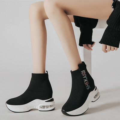 

Increased socks shoes female autumn new muffin bottom sports shoes air cushion bottom lightweig